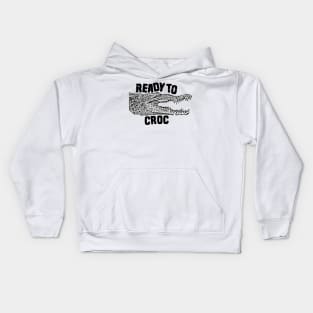 crocodile jokes Kids Hoodie